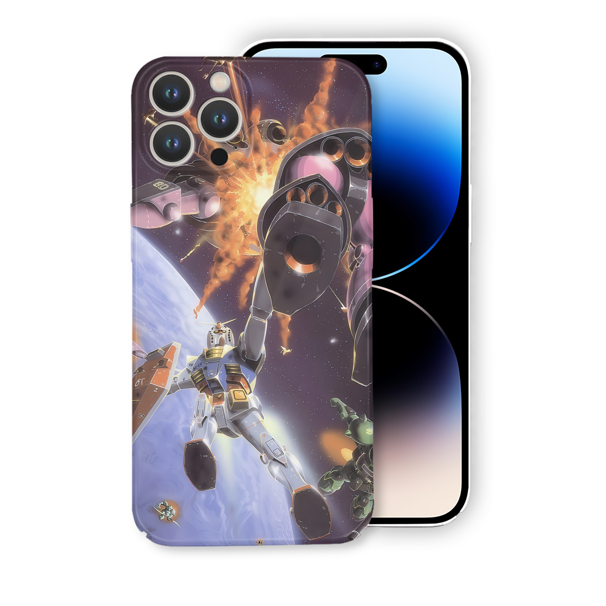 （画像用） 機動戦士ガンダム Mobile Suit Gundam 【iPhone 14シリーズ対応】ハードケース